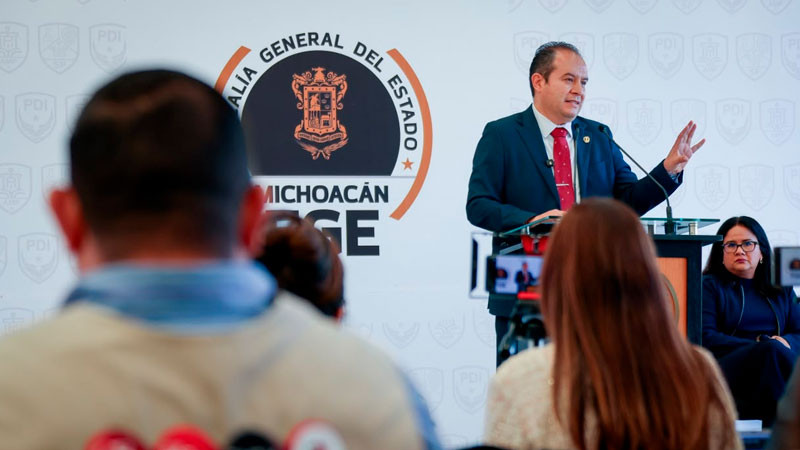 En septiembre se han detenido a 23 presuntos responsables de homicidio calificado en Michoacán: Vega Rodríguez 