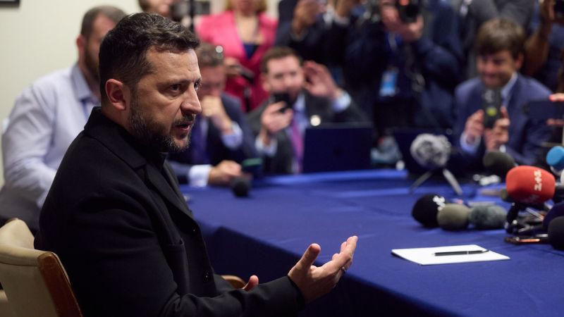 Volodímir Zelenski plantea tregua a ataques contra infraestructura energética rusa 