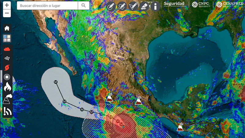 "Polo" permanece como huracán categoría 5 frente a Guerrero; se prevé que se debilite a categoría 3 durante el fin de semana  