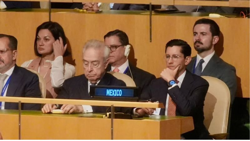 México destaca defensa del derecho internacional durante Asamblea General de la ONU 