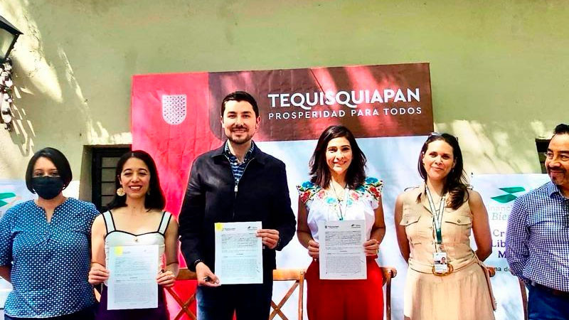FINABIEN firma convenio con la Secretaría de las Mujeres para impulsar su autonomía económica en Tequisquiapan 