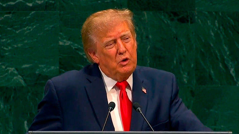 Ante la ONU, Trump amenaza con "aniquilar" a Irán 