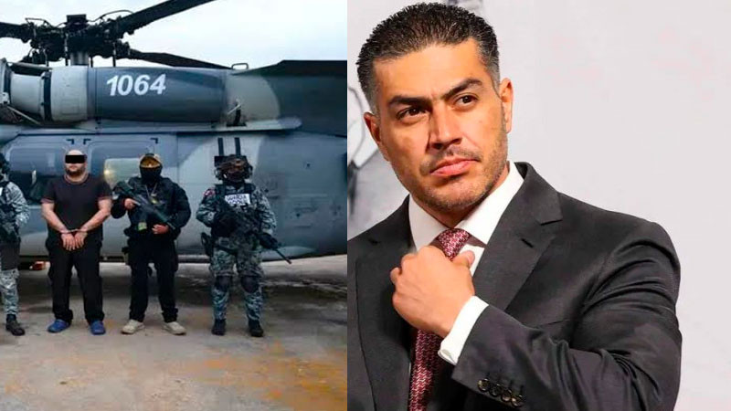 Captura de "El Kamoni" fue con Estrategia Nacional contra la Extorsión, revela Harfuch 
