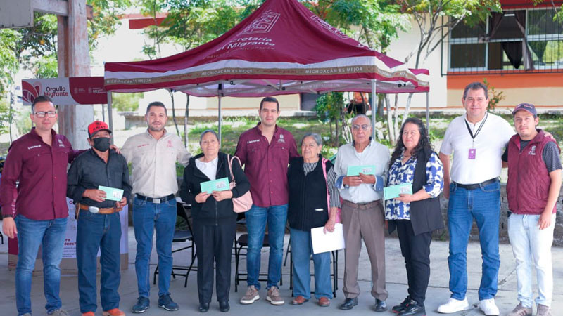 Semigrante acerca trámites y entrega visas del programa Reencuentro Familiar en Morelia 