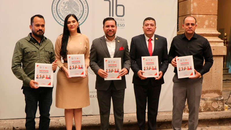 Unidad y resultados: Grupo Parlamentario del PT presenta su Segundo Informe Legislativo en Michoacán 