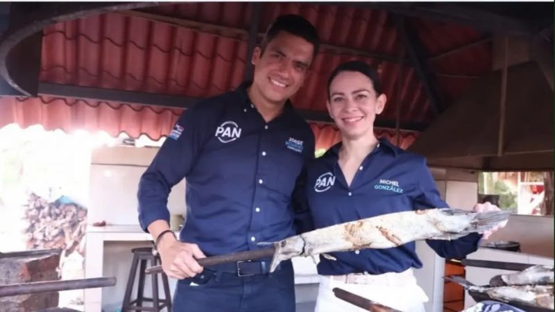 PAN se burla de AMLO y su hijo con mensaje sobre pejelagartos en Tabasco 