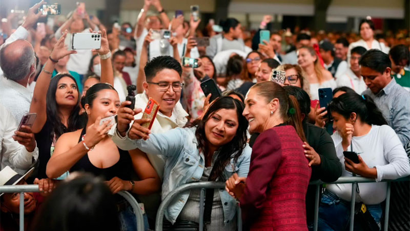 Sheinbaum visitará Michoacán este viernes como parte de su recorrido por los dos años de Gobierno 