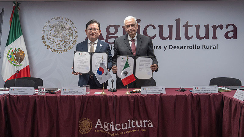 México y Corea fortalecen alianza para impulsar la innovación agroalimentaria 