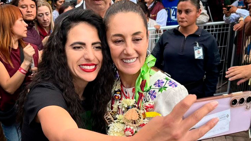 Giulianna Bugarini: Claudia Sheinbaum llega hoy a Michoacán con avances históricos 