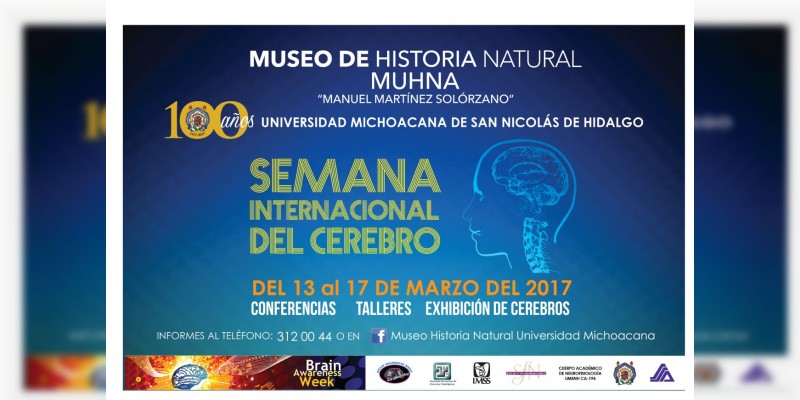    Este lunes, inicia en la UMSNH Semana Internacional del Cerebro 