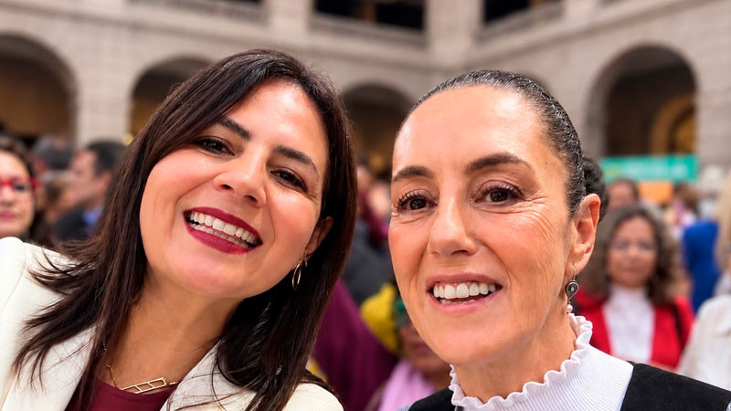 Michoacán, prioridad para Sheinbaum: Gaby Molina 