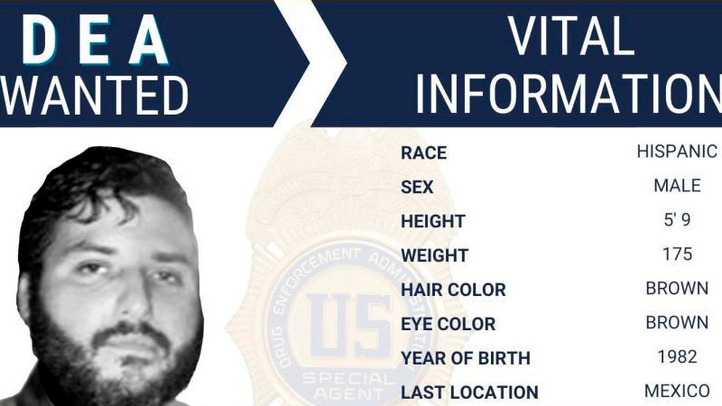 DEA aumenta presión sobre "El Mayito Flaco"; ofrece 15 mdd por información que lleve a su captura 