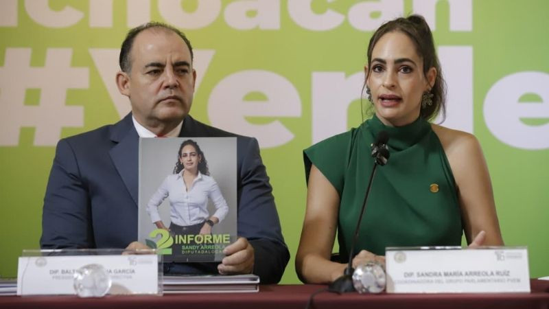 El Grupo Parlamentario del PVEM presentó su Segundo Informe de Actividades Legislativas en la 76 Legislatura 