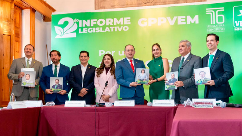 Reconoce Baltazar Gaona trabajo legislativo del Grupo Parlamentario del Partido Verde 