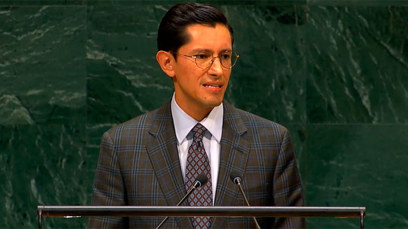 México plantea ante la ONU una reforma para fortalecer el multilateralismo 