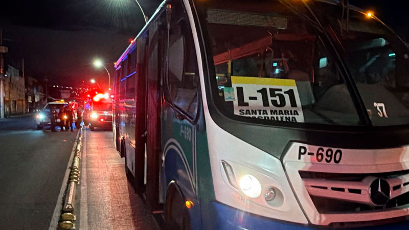 Grave un menor ciclista, quien fue atropellado en avenida de la Luz, Querétaro capital 