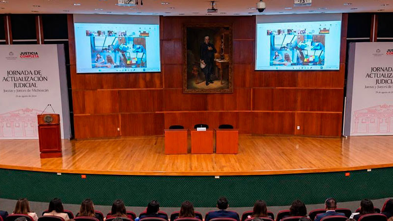 Poder Judicial de Michoacán continúa preparándose para implementar el Código Nacional de Procedimientos Civiles y Familiares 