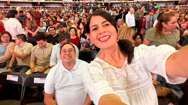 Jóvenes, en el corazón de la Presidenta: Gaby Molina 