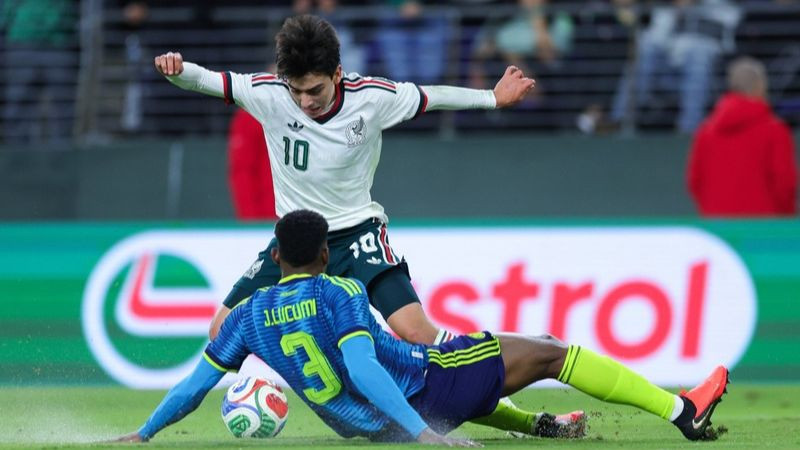 México empata ante Colombia en el debut de Rafa Márquez y Gil Mora hace historia 