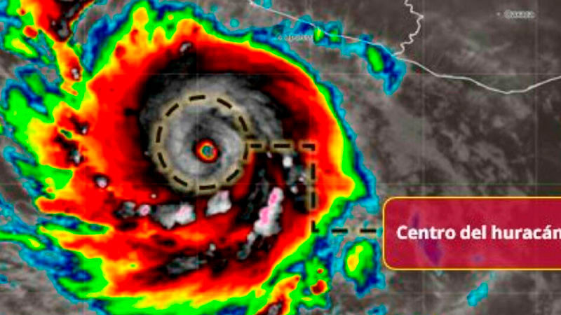 Huracán 'Polo' generará lluvias torrenciales y oleaje alto; tocará tierra en BCS  