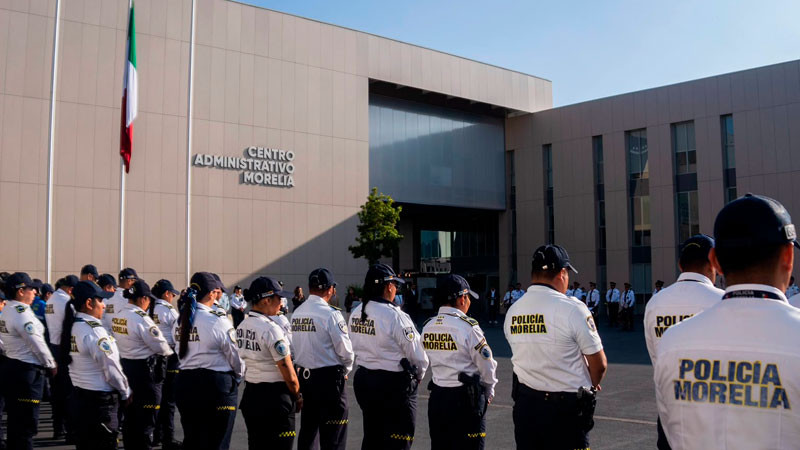 Gobierno de Alfonso Martínez presenta Himno Institucional de la Policía Morelia 