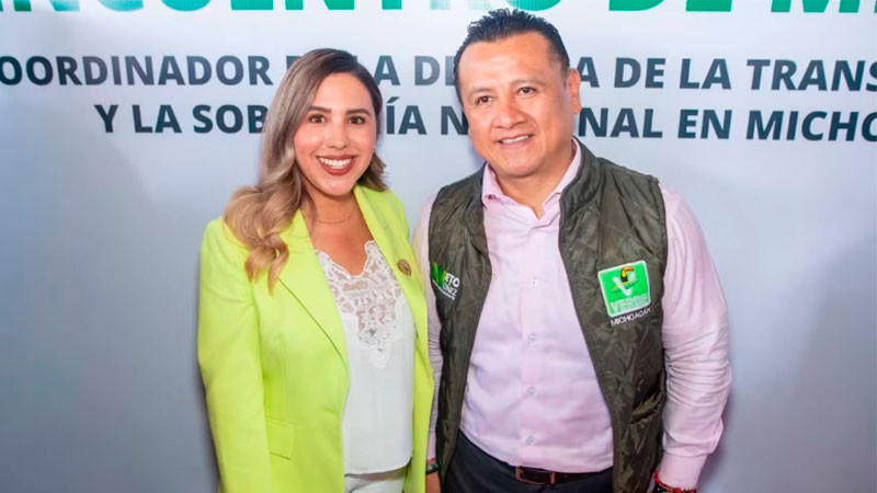 Dayana Pérez Mendoza respalda a Carlos Torres Piña y apuesta por el diálogo y los acuerdos para Michoacán 