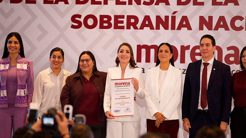 Jasmine Bugarín es nombrada coordinadora Estatal de la Defensa de la Transformación y la Soberanía Nacional en Nayarit 