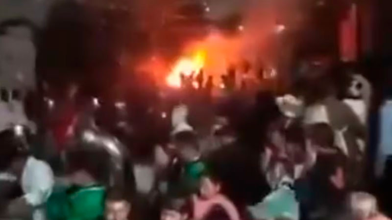Explosión de pirotecnia deja al menos 13 heridos en Ixtapaluca 