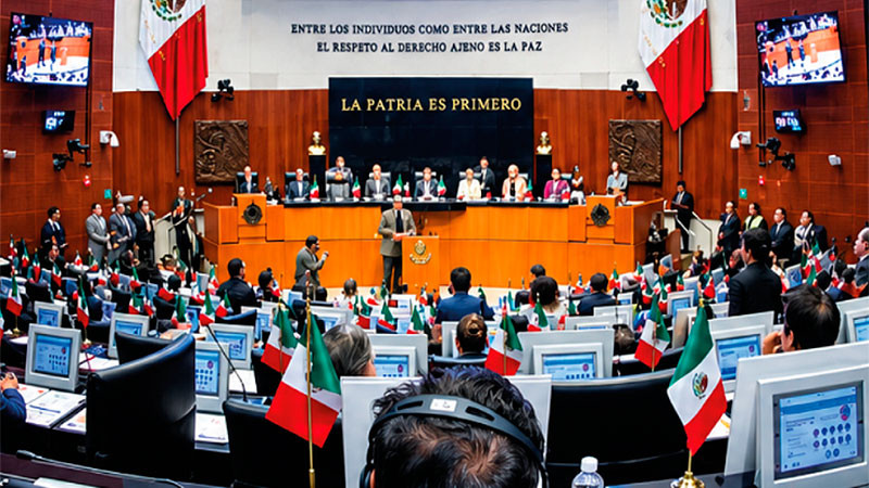 Senado aprueba reforma sobre doble nacionalidad para candidatos a la Presidencia y gubernaturas 