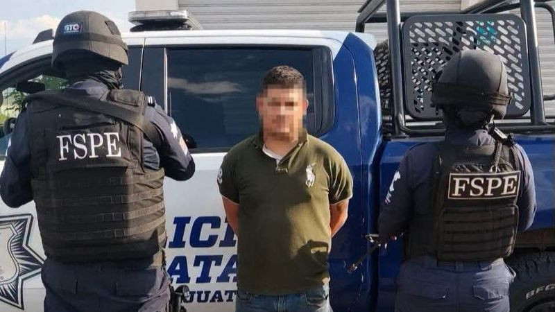 FSPE detiene a tres hombres y asegura más de 3 mil dosis de estupefacientes en Guanajuato 