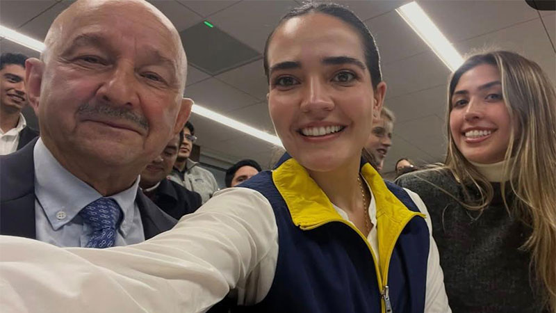 Carlos Salinas reaparece en Harvard durante conversatorio sobre México 