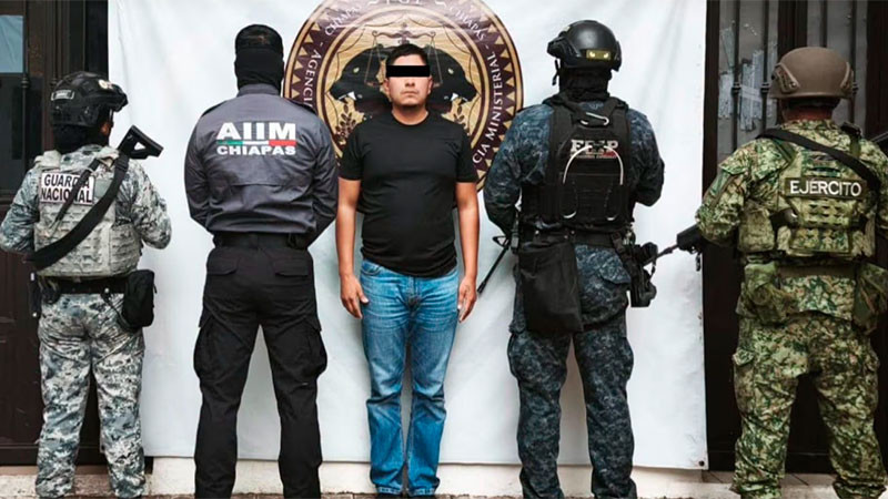 Detienen a jefe policial de Suchiapa por presuntamente ayudar a escapar a un detenido 