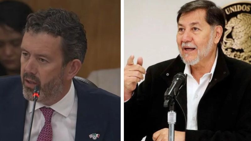 Larry Rubin cuestiona a Noroña por reforma sobre doble nacionalidad 