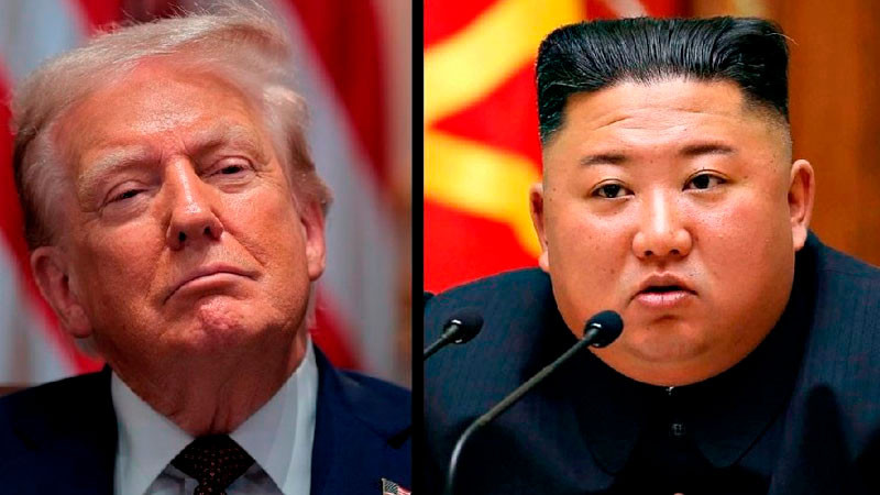 Trump presume ser casi "la única persona del mundo" que le agrada a Kim Jong-un 