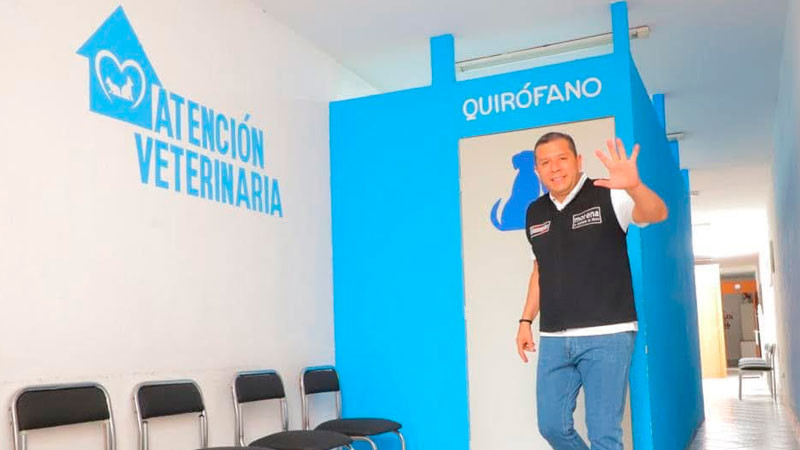 Barragán va por hospitales veterinarios públicos y gratuitos 