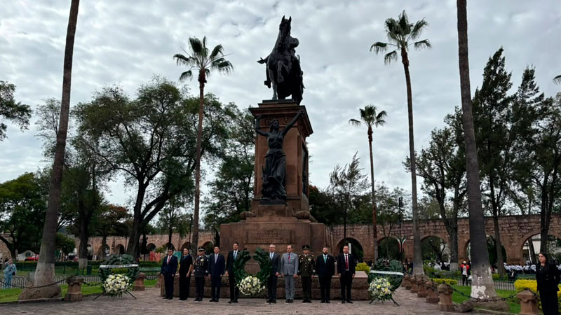 ’La ley está para cumplirse’ afirma historiador en conmemoración del Natalicio de Morelos 
