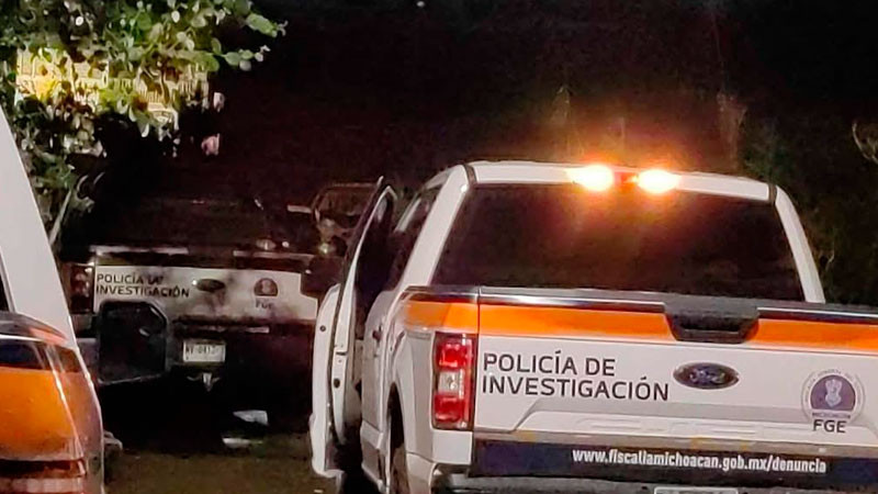 Ultiman a tiros a pareja en Morelia, Michoacán  