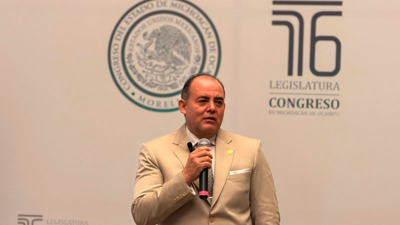 Baltazar Gaona llamará a diputados a no promover perfiles para la Fiscalía de Michoacán 