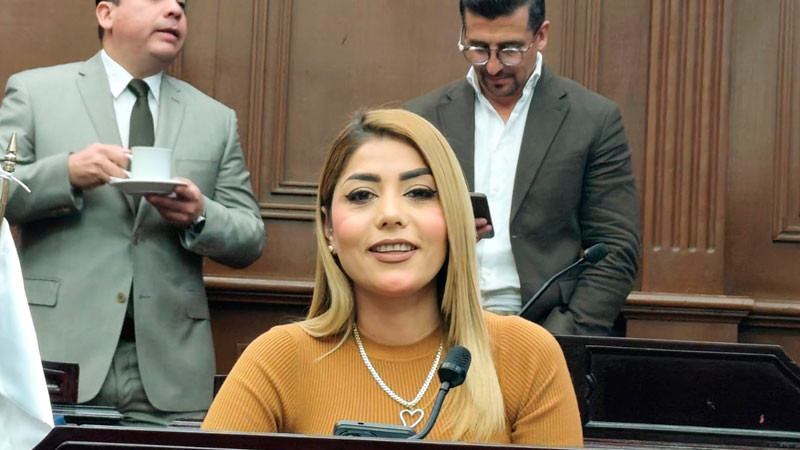 Diputada exige reforzar seguridad en Apatzingán tras recientes explosiones de minas 