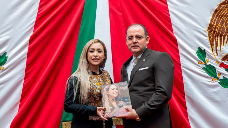 En su Segundo Informe, Grecia Aguilar destaca que en agenda legislativa impulsó derechos sociales y agenda en materia de juventudes 