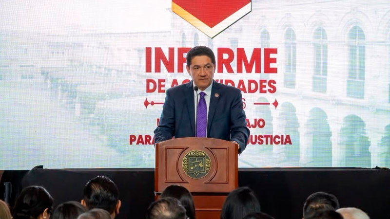Poder Judicial de Michoacán recupera la confianza ciudadana, revela el INEGI: Hugo Gama Coria 