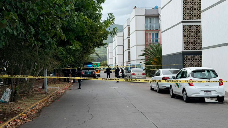 Balean a dos hermanos en el Fraccionamiento Acanto II de Zamora, Michoacán; uno falleció, el otro está herido 