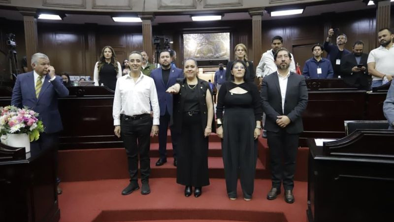 Ratifica Congreso del Estado a Liliana Gil García, como contralora interna del Poder Judicial de Michoacán 