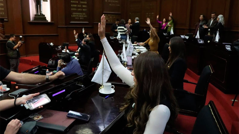 Congreso del Estado aprueba renuncia de Fiscal General del Estado de Michoacán 