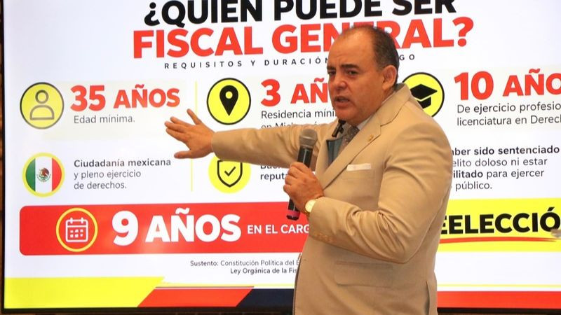 No habrá improvisaciones en la elección del próximo Fiscal de Michoacán: Baltazar Gaona 