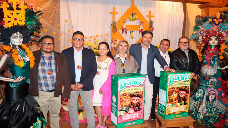 La Noche de Muertos en Michoacán vestirá los productos Boing en todo México 