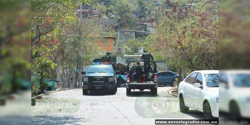 Balacera en calles de Zihuatanejo genera gran movilización policiaca - Foto 0 