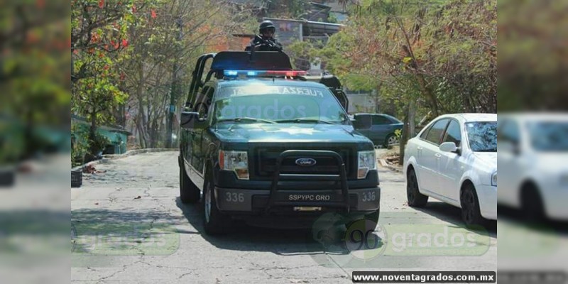 Balacera en calles de Zihuatanejo genera gran movilización policiaca - Foto 1 