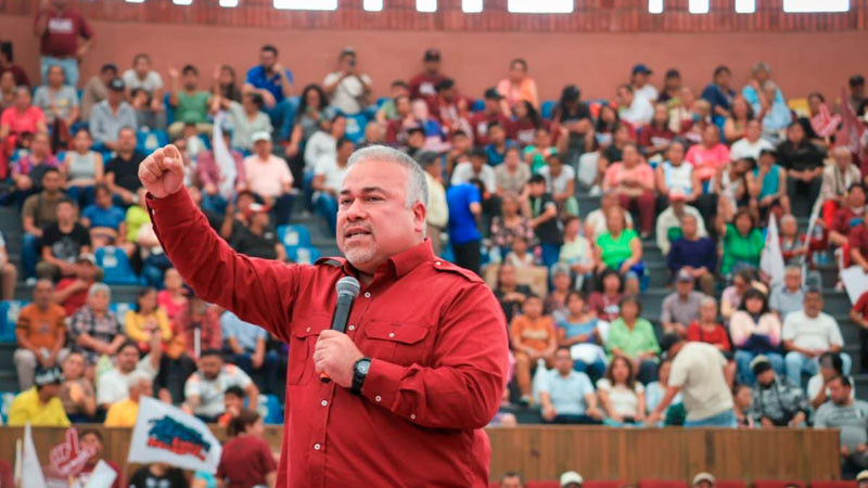 Morena cumple 15 años de una lucha que comenzó en las calles y hoy transforma Michoacán: Jesús Mora 