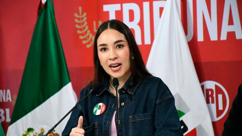 Exige PRI Michoacán investigar señalamientos contra Amílcar Olán, socio de Andy López Beltrán: Verónica Gómez 